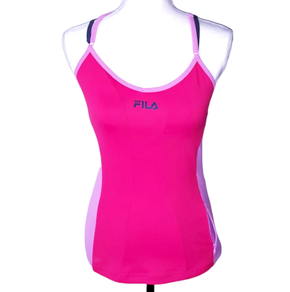Fila Pink and Gray top NWOT